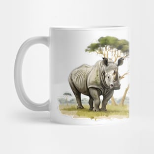 Rhino Love Mug